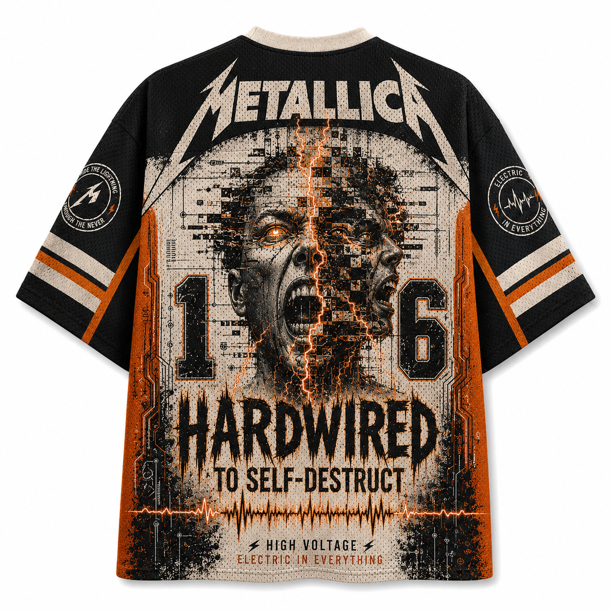 Metallica Band Jersey Shirts