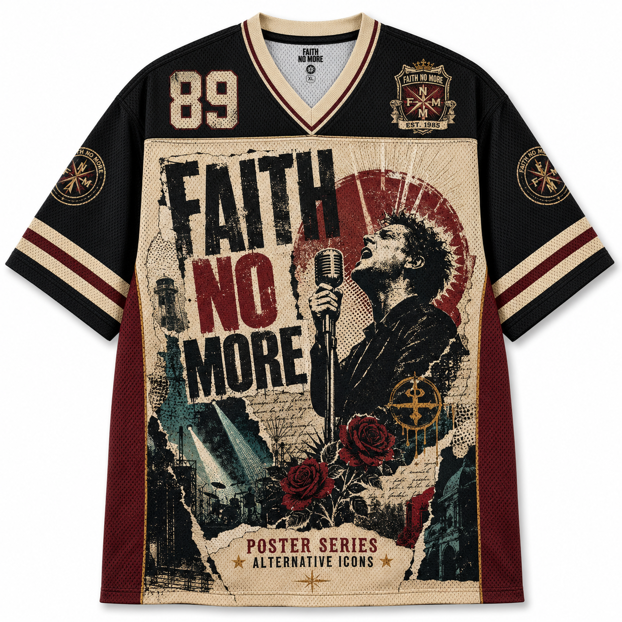 Faith No More Alternative Icons Mesh Jersey