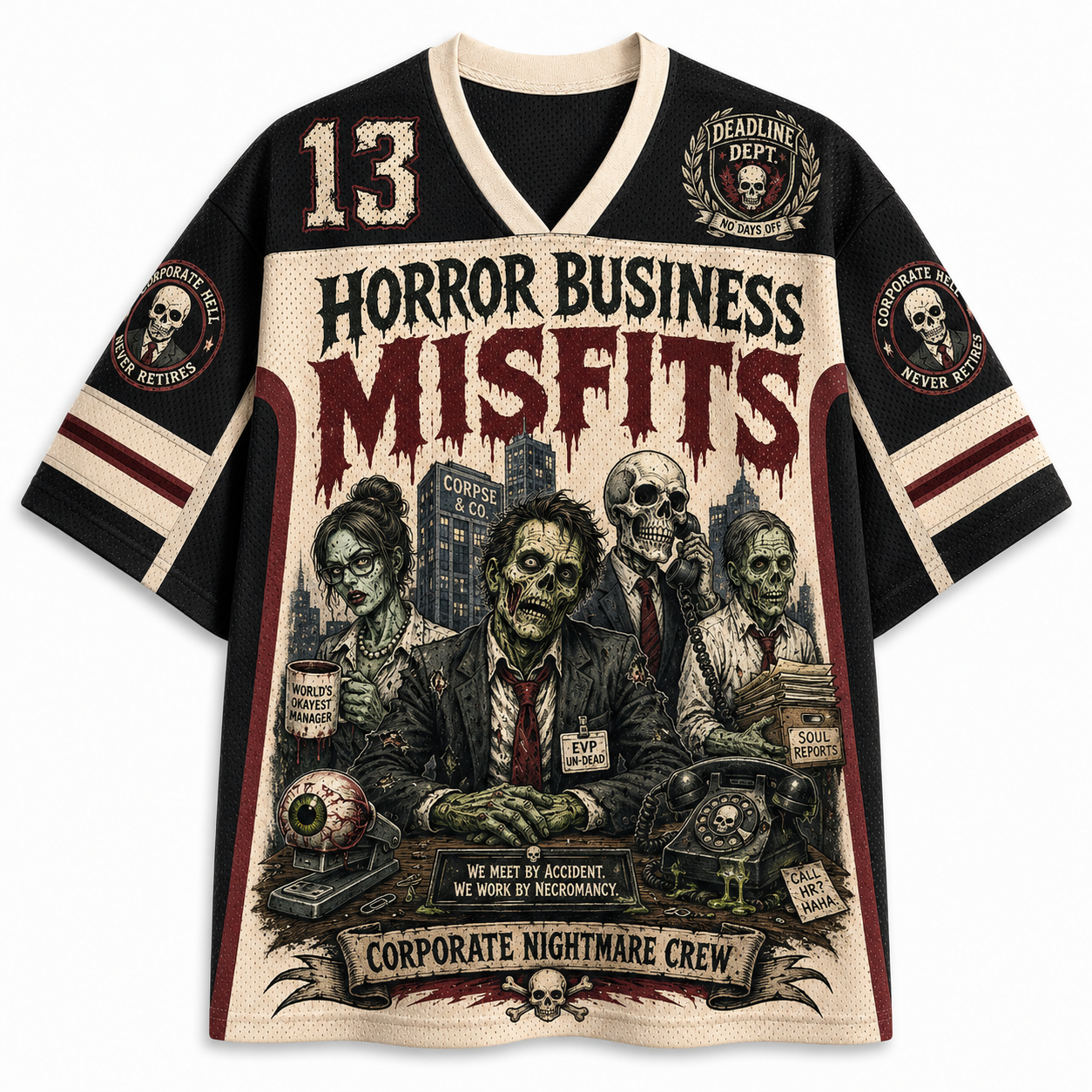 Horror Business Misfits Band Mesh Jersey