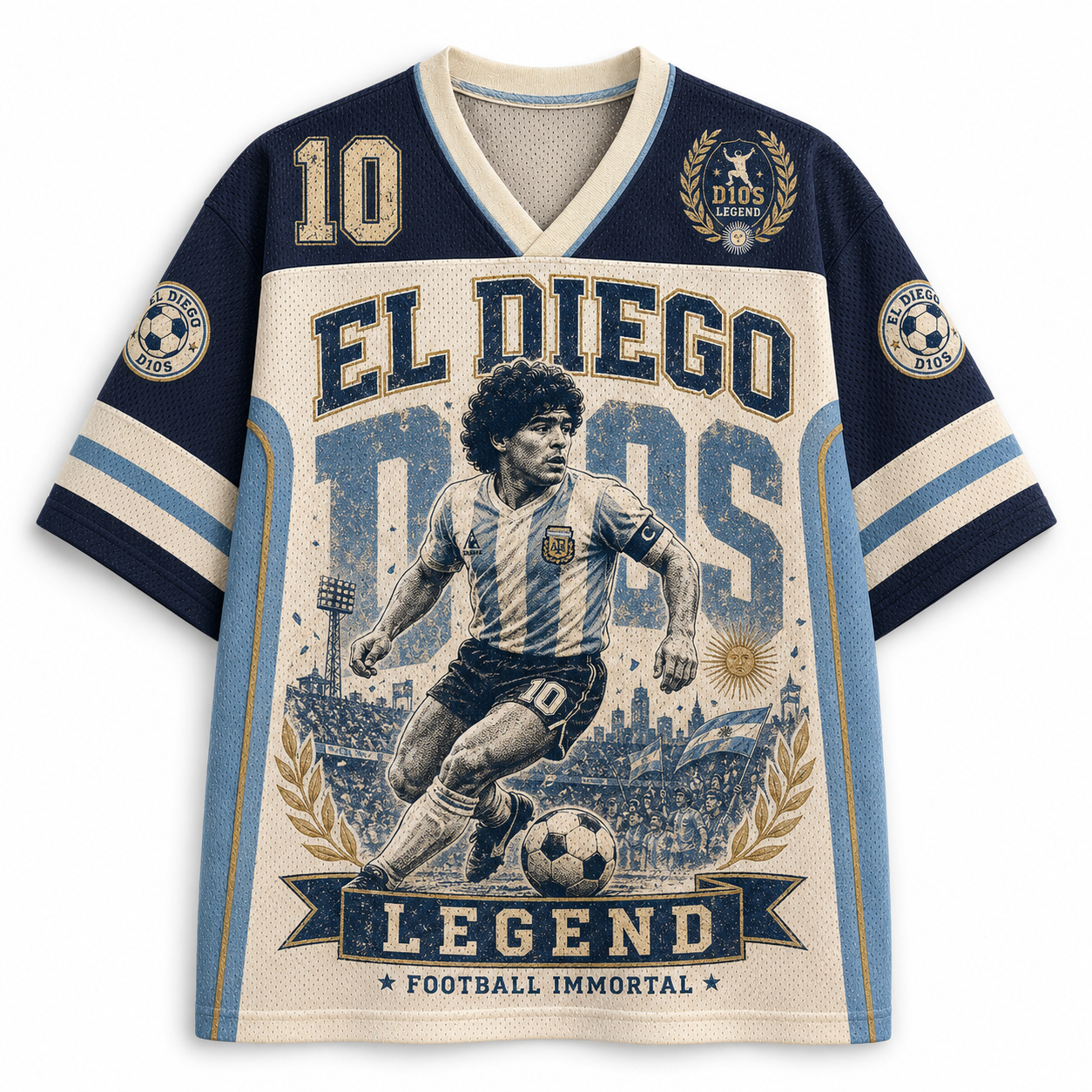 Diego Maradona Legend ★ Football Immortal Jersey Shirts