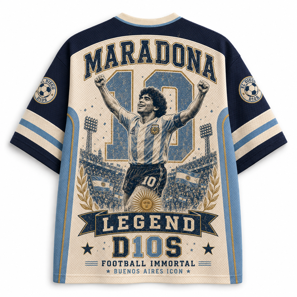 Diego Maradona Legend ★ Football Immortal Jersey Shirts