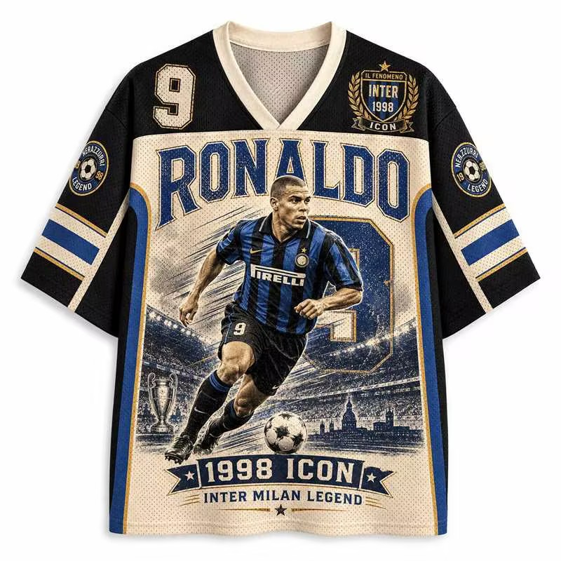 Ronaldo Nazário Inter Milan Legend 1998 Icon Jersey Shirts