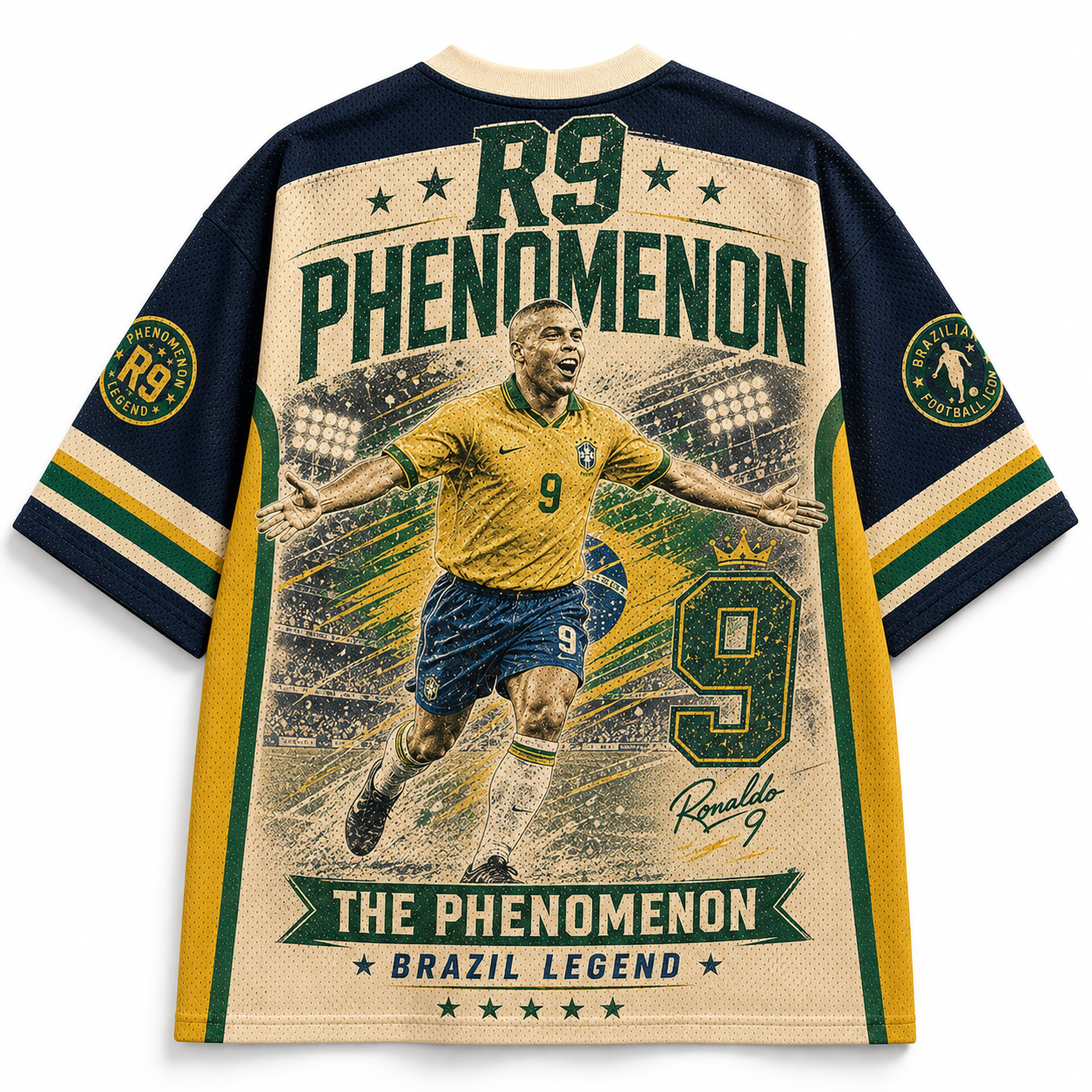 Ronaldo Nazário R9 Phenomenon Legend Jersey Shirts