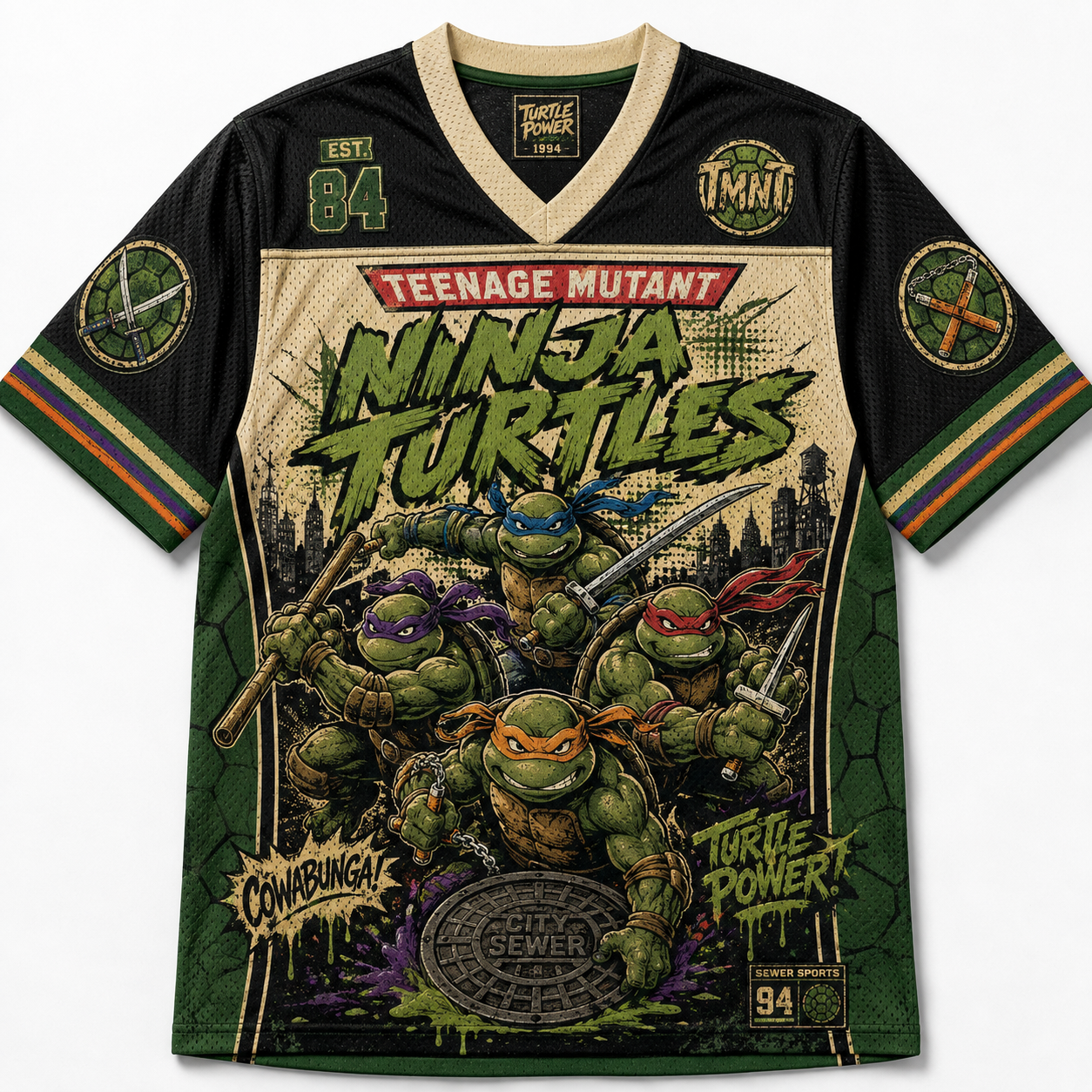 Teenage Mutant Ninja Turtles Jersey Shirts