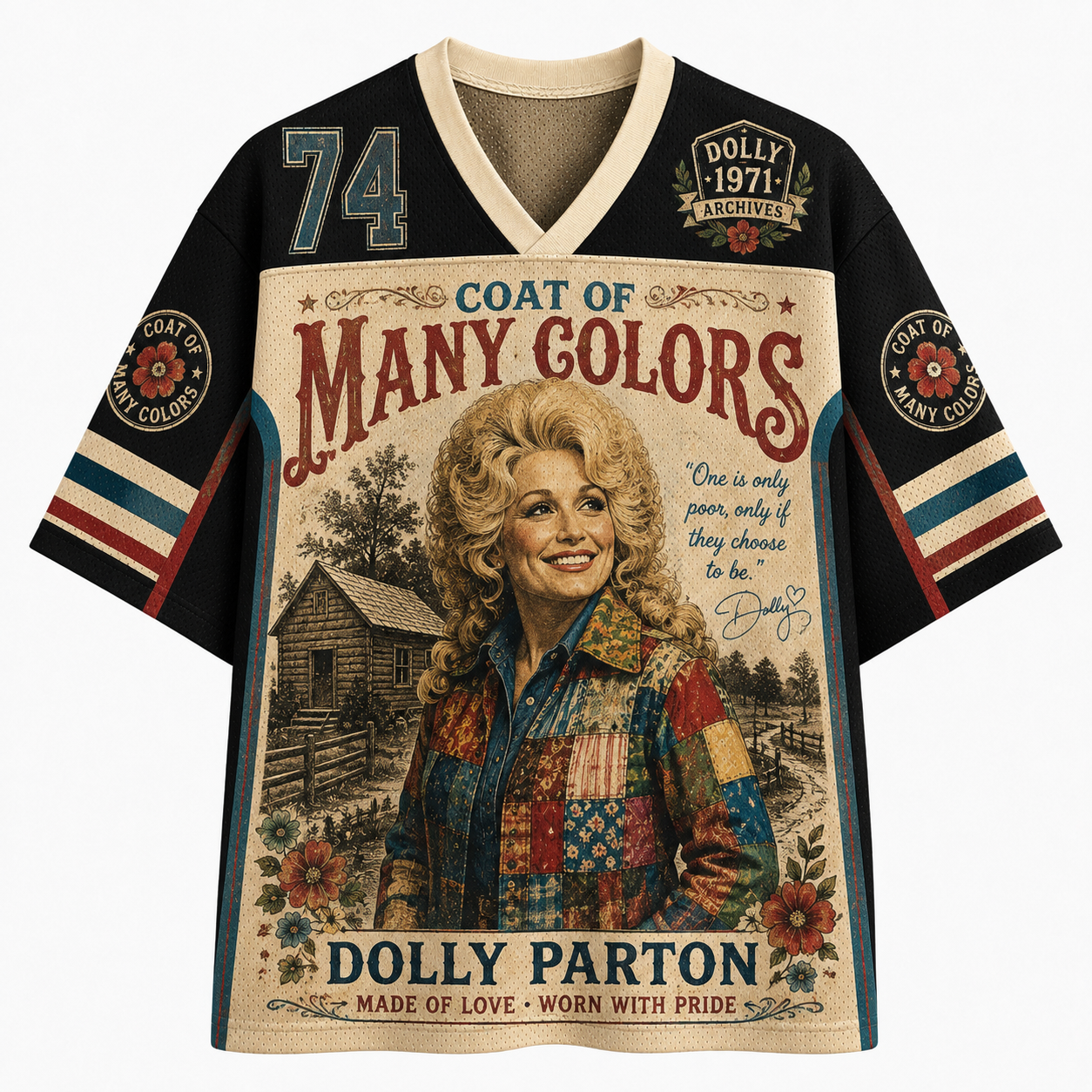 COAT OF MANY COLORS Jersey T‑Shirt