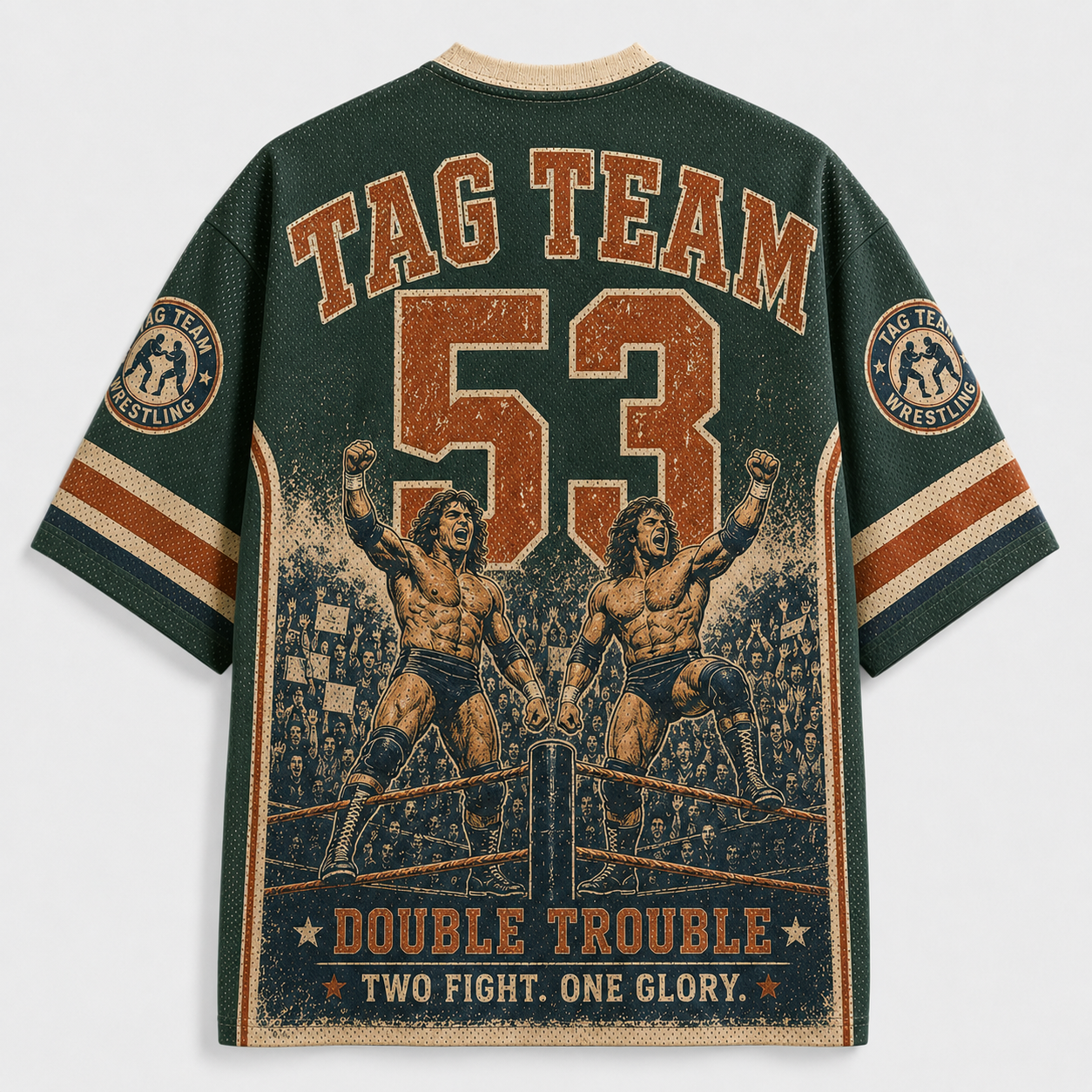 Wrestling Tag Team Power Tour 85 Jersey Shirts