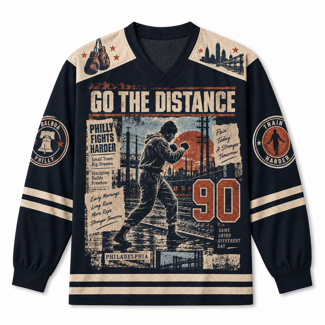 GO THE DISTANCE Jersey Shirts