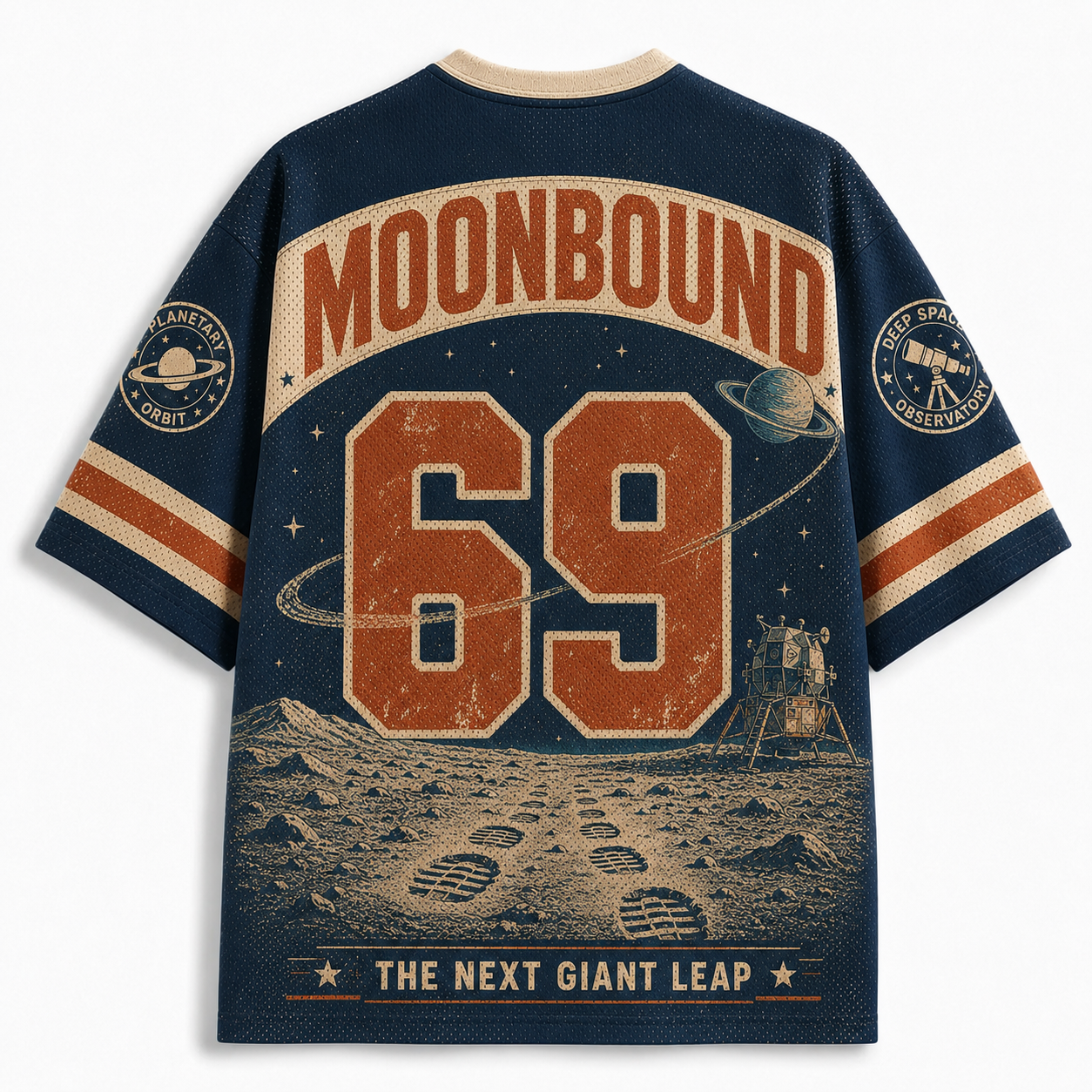 THE NEXT GIANT LEAP AWAITS Mesh Jersey