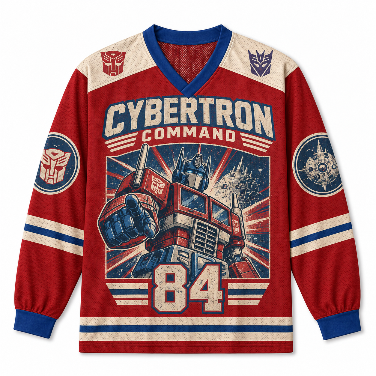 CYBERTRON COMMAND Jersey Shirts