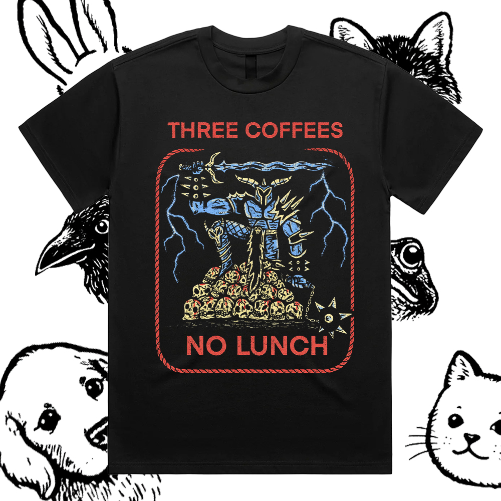 Three Coffees No Lunch
