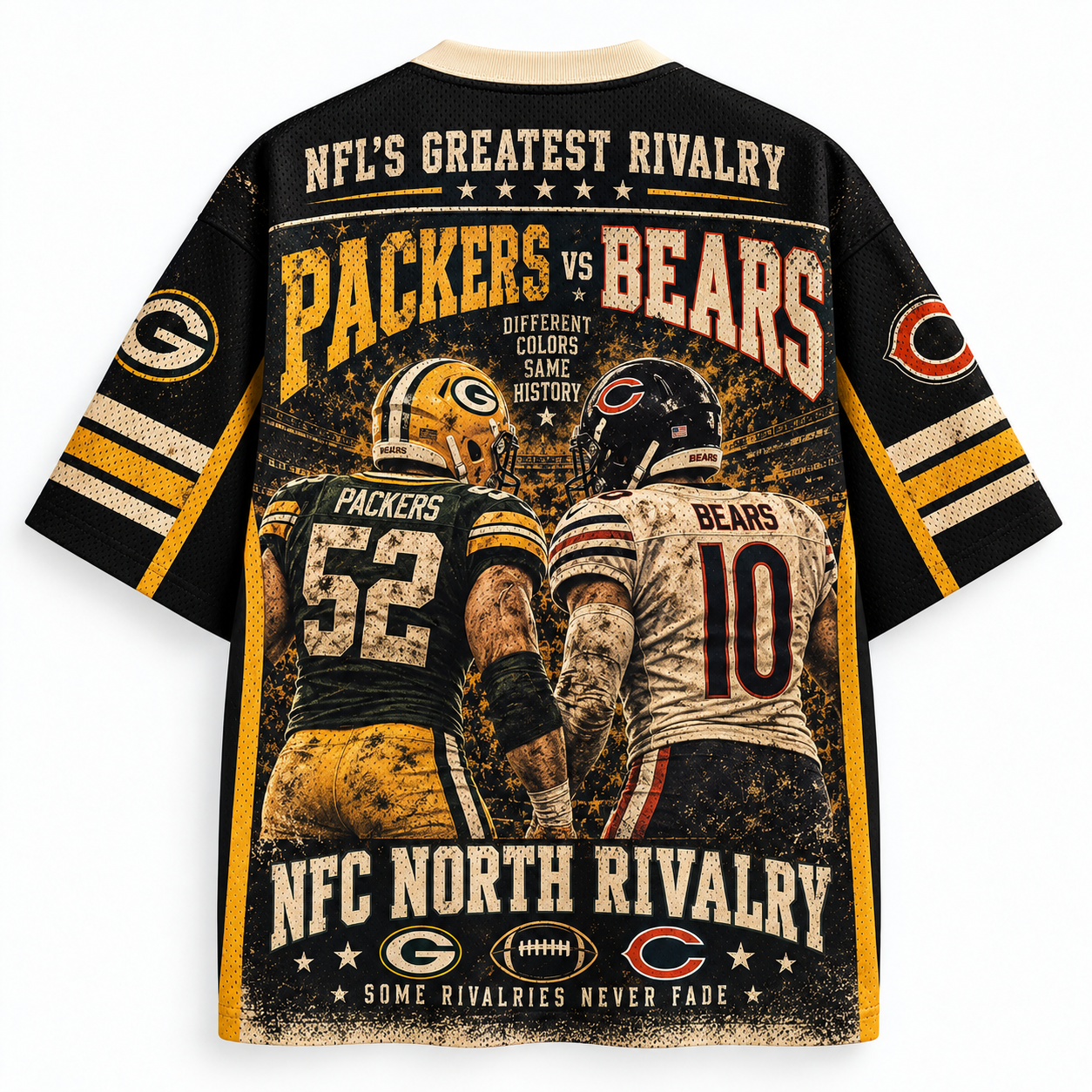 NFL's Greatest Rivalry Packers vs Bears Jersey