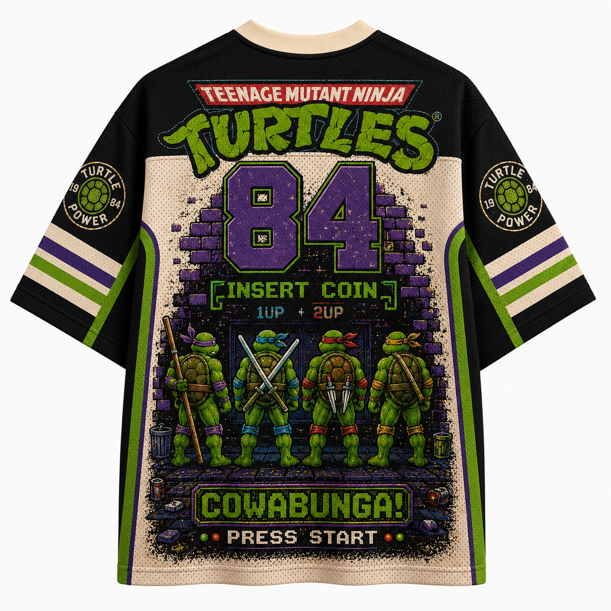TURTLES KONAMI Jersey T‑Shirt