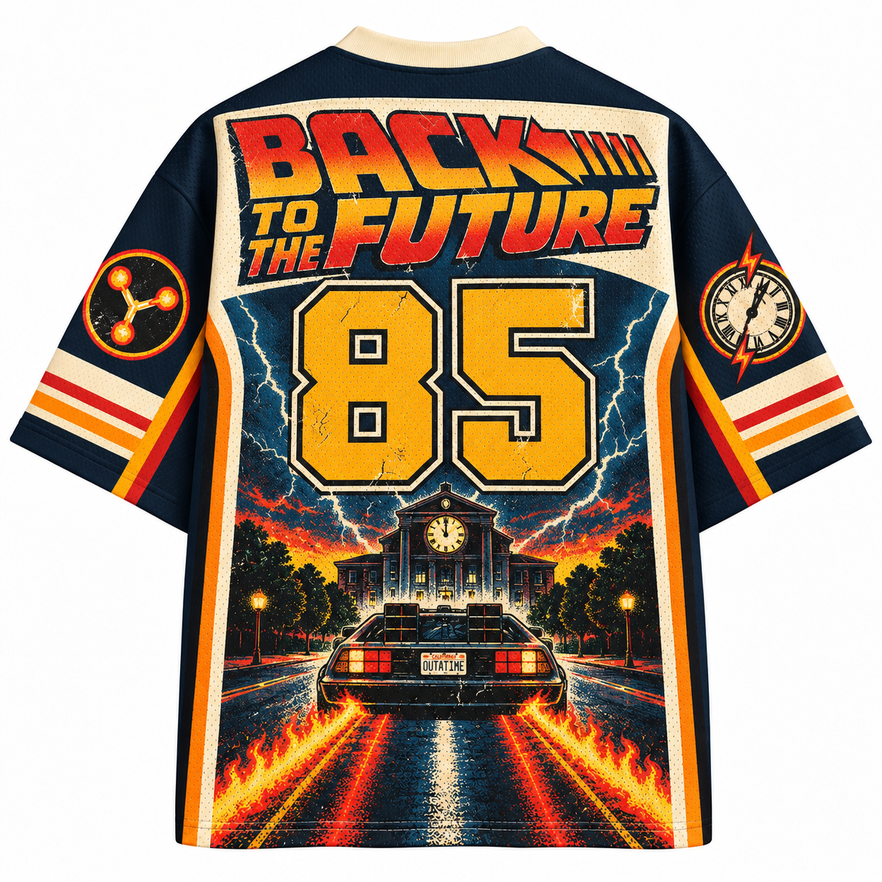 Back to the Future "Hill Valley Clock Tower" Jersey