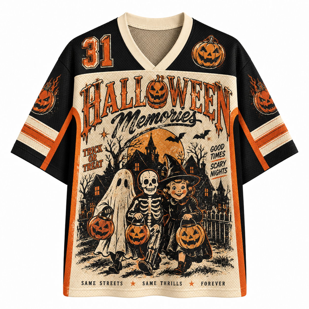 HALLOWEEN MEMORIES Jersey Shirts
