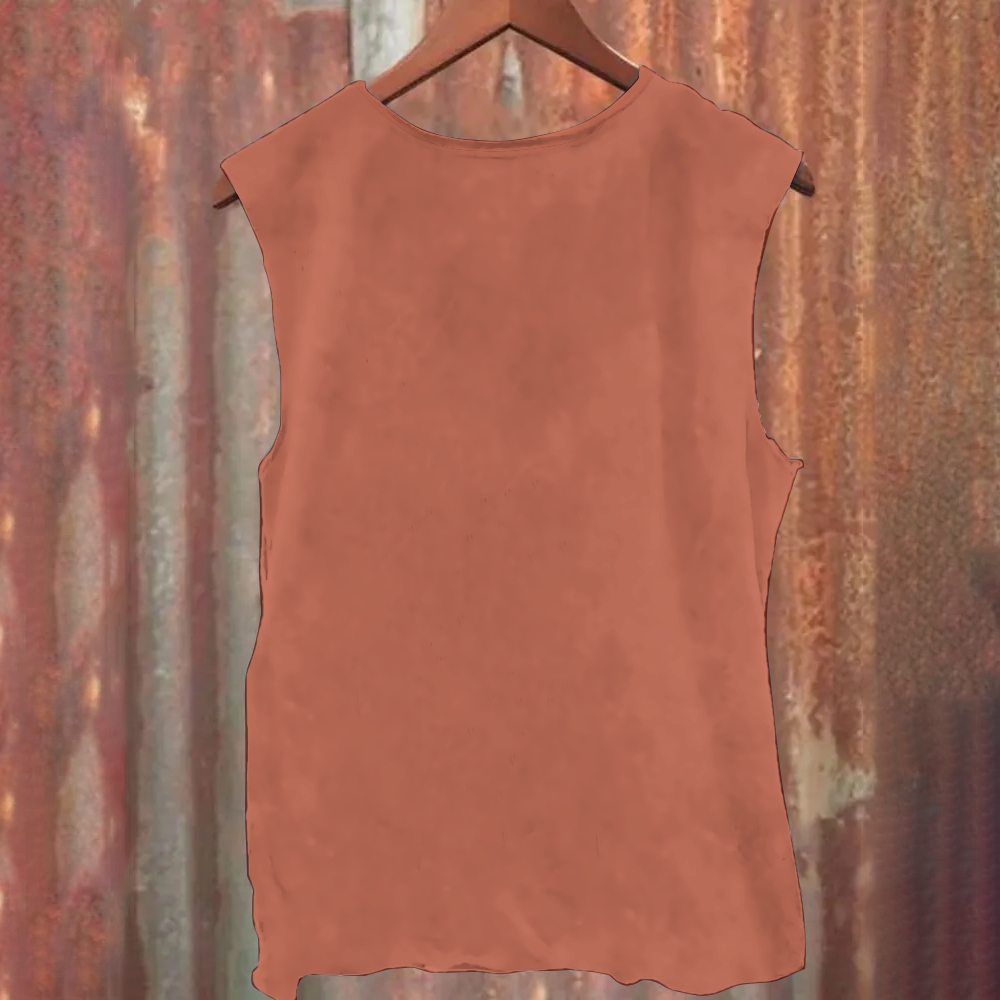 Unisex Casual Printed Tank Top