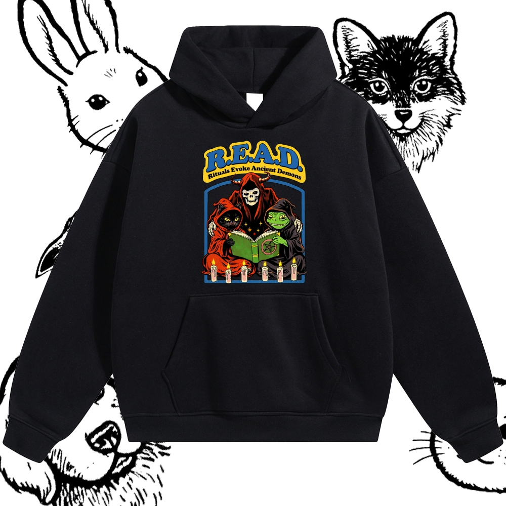 R.E.A.D. - Cotton Blend Classic Fit Unisex Hoodie