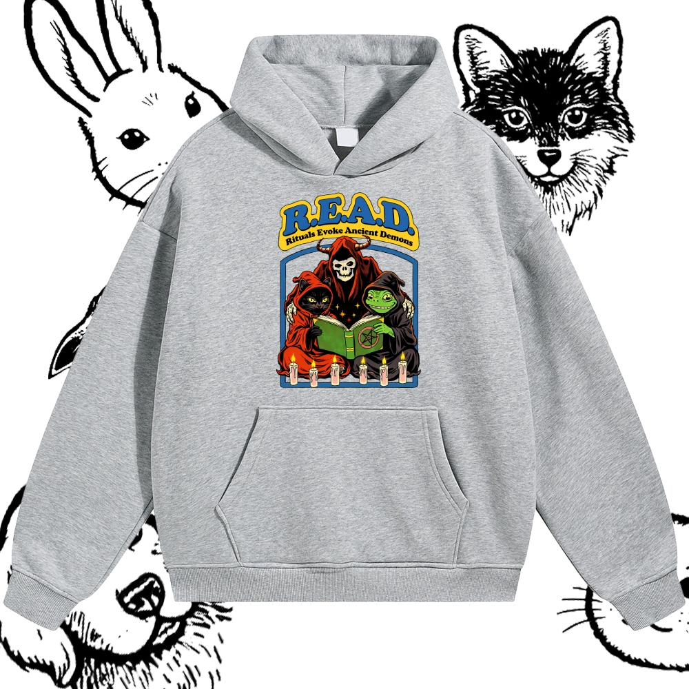 R.E.A.D. - Cotton Blend Classic Fit Unisex Hoodie