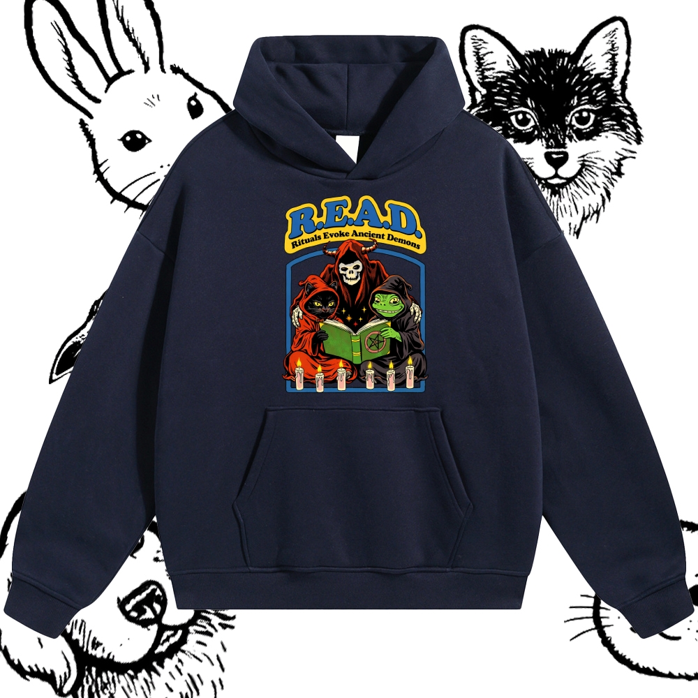 R.E.A.D. - Cotton Blend Classic Fit Unisex Hoodie