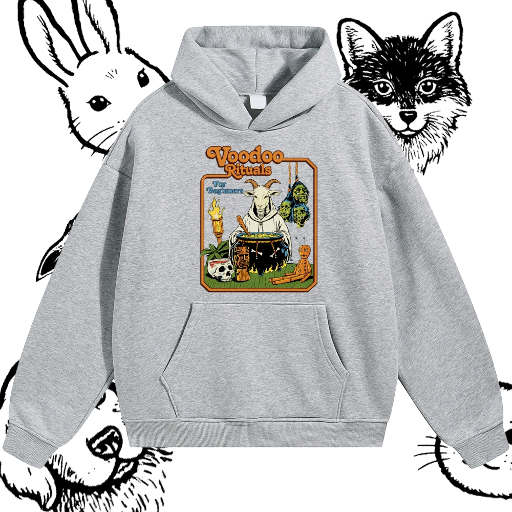 Voodoo Rituals - Cotton Blend Classic Fit Unisex Hoodie