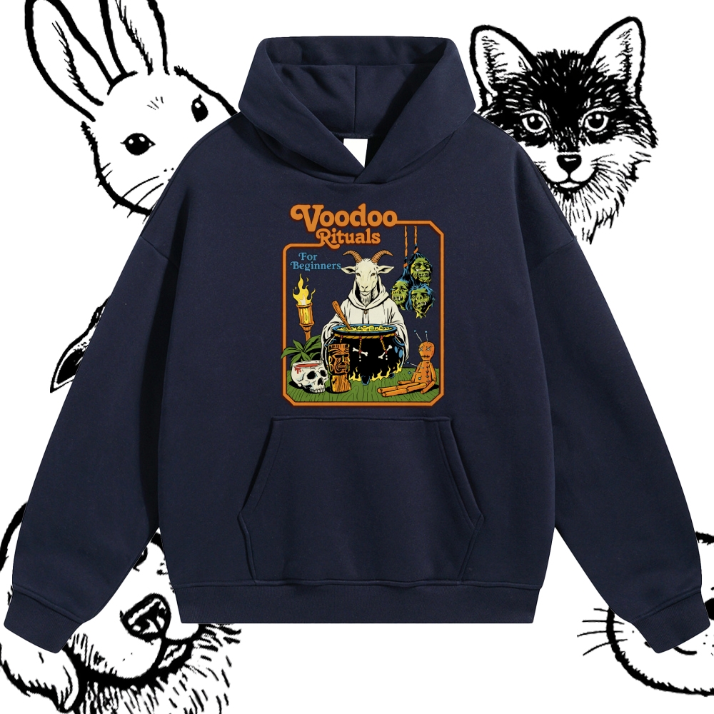 Voodoo Rituals - Cotton Blend Classic Fit Unisex Hoodie