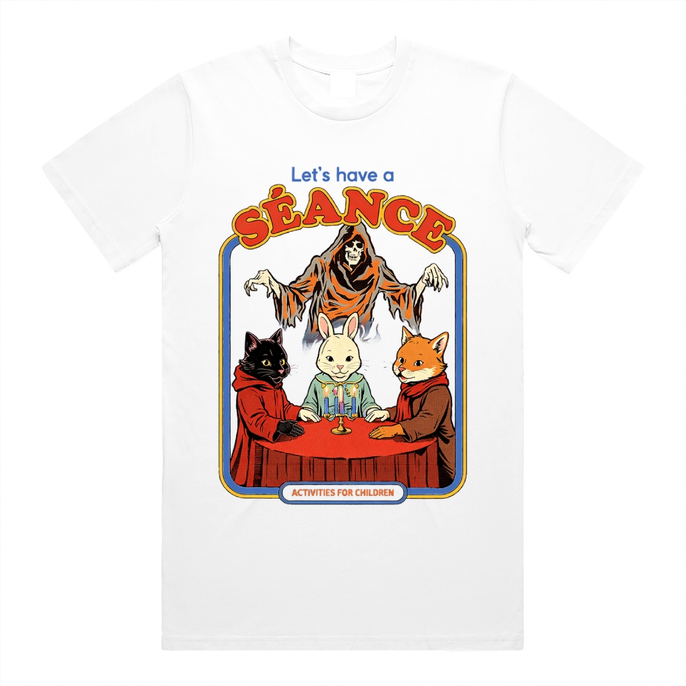 - Cotton Classic Fit Retro Dark Humor Graphic Tee 2601013115