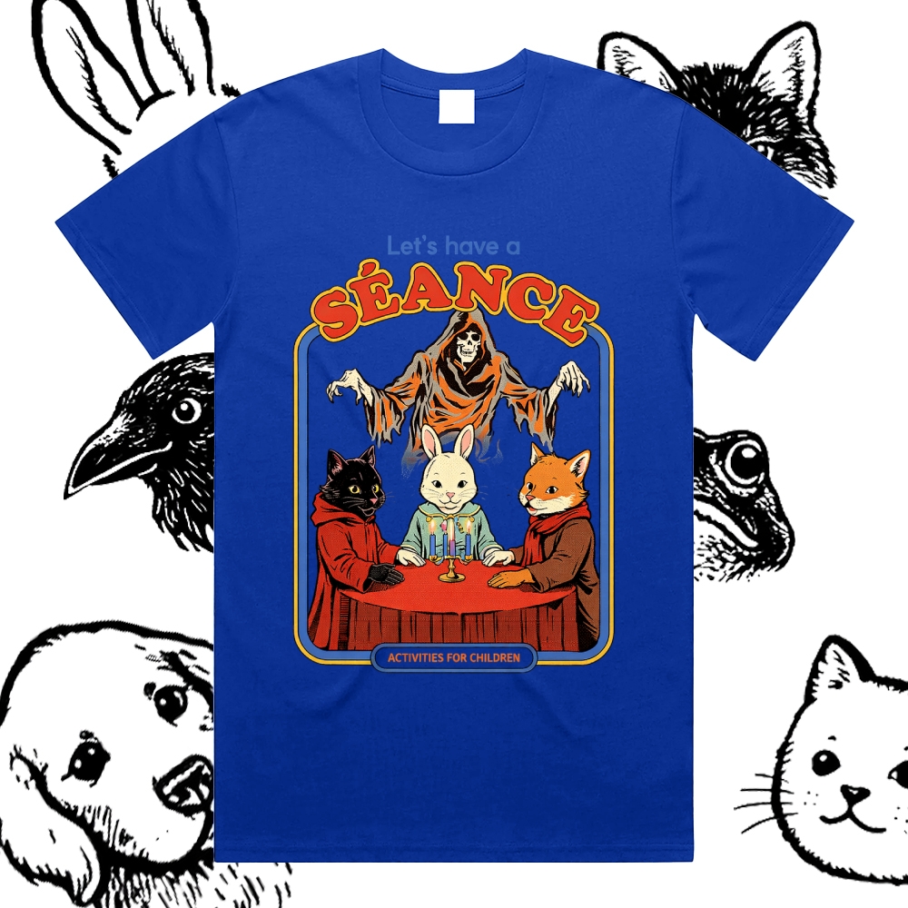 - Cotton Classic Fit Retro Dark Humor Graphic Tee 2601013115