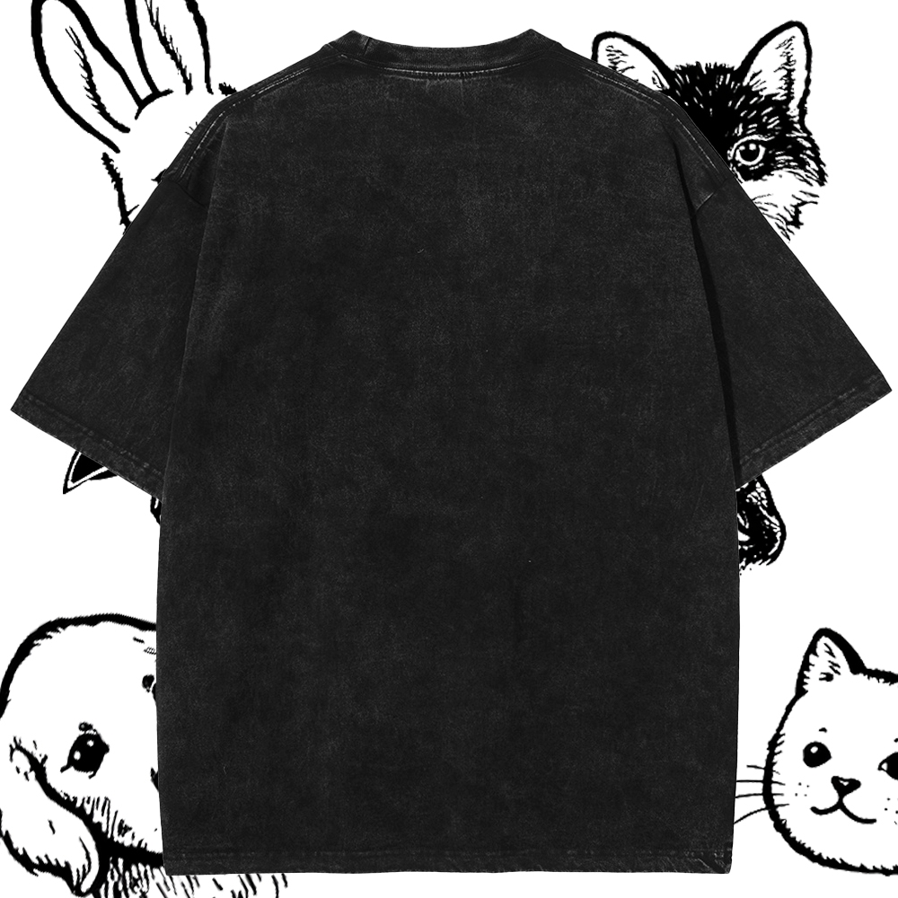 Fluff This Shit - Cotton Vintage Wash Classic Graphic Tee