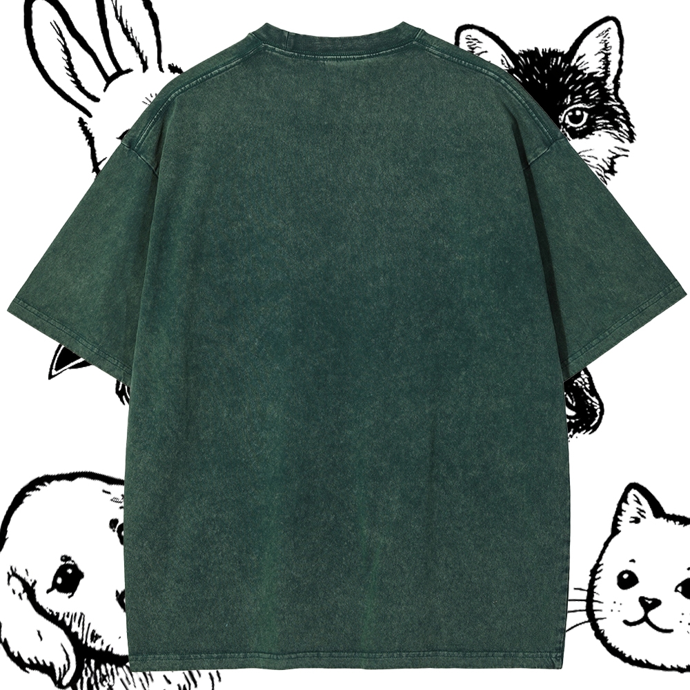 Behold The Wizard - Cotton Vintage Wash Classic Graphic Tee