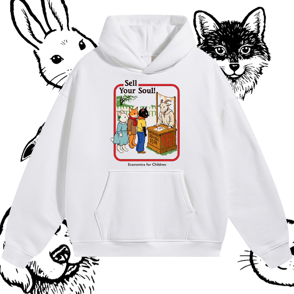 Sell Your Soul! - Cotton Blend Classic Fit Unisex Hoodie