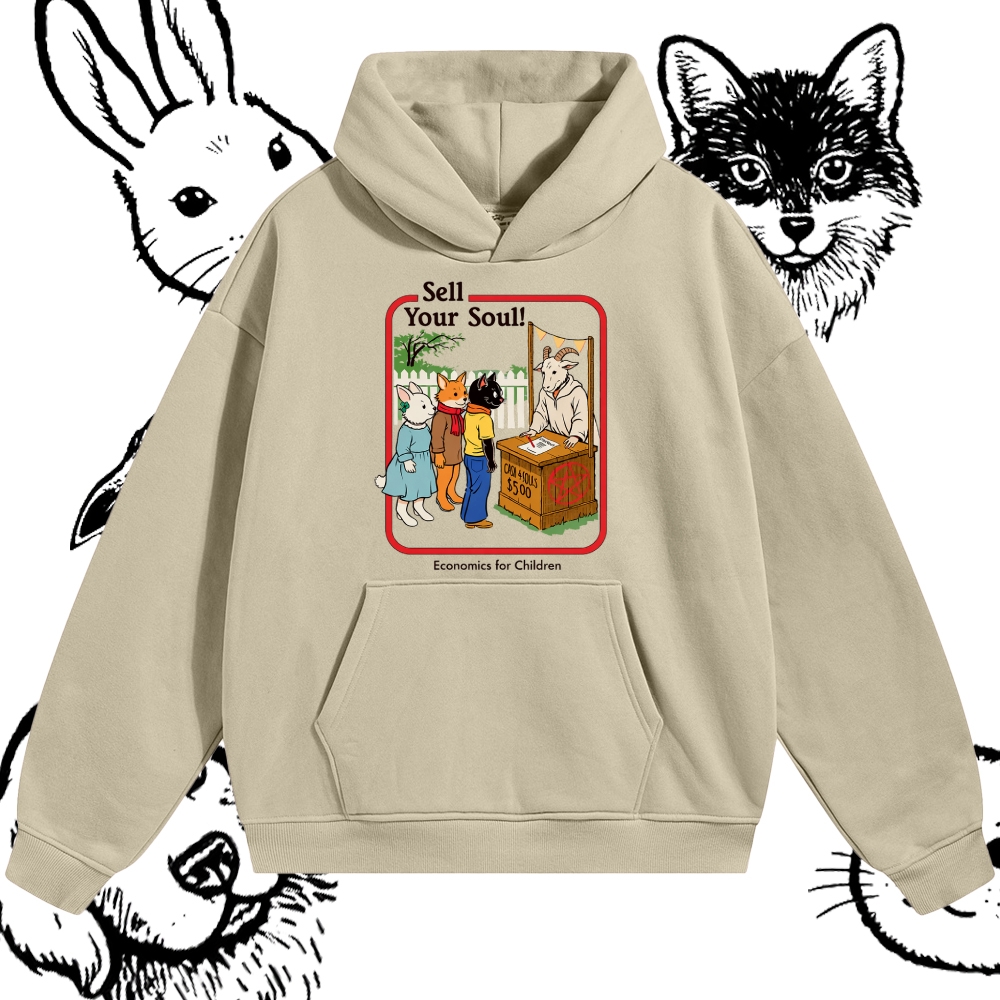 Sell Your Soul! - Cotton Blend Classic Fit Unisex Hoodie