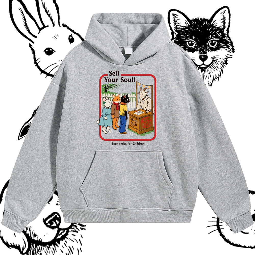 Sell Your Soul! - Cotton Blend Classic Fit Unisex Hoodie