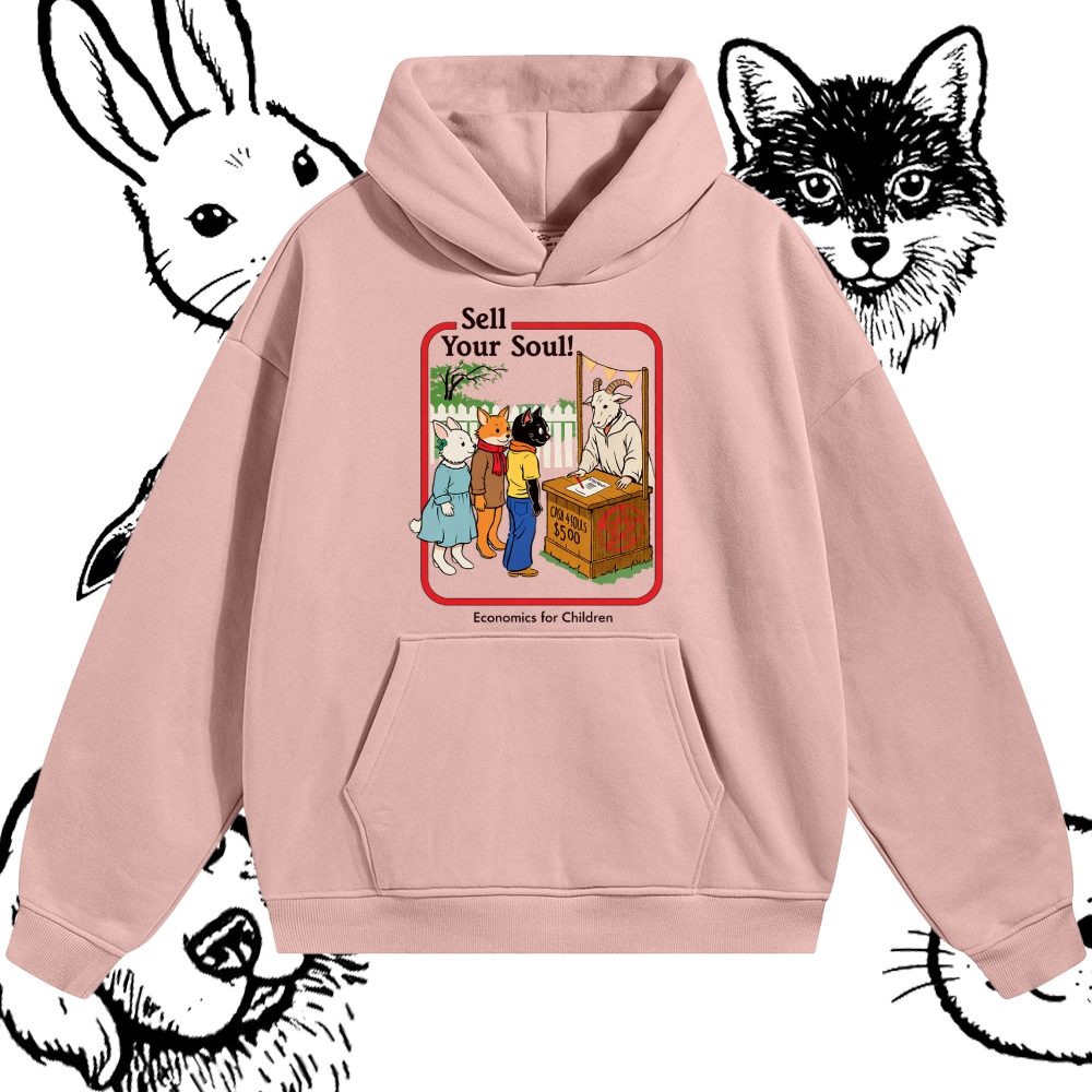 Sell Your Soul! - Cotton Blend Classic Fit Unisex Hoodie