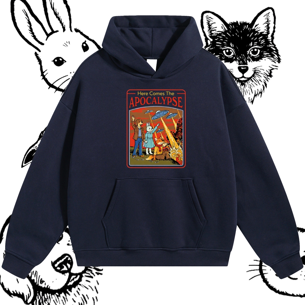 Apocalypse - Cotton Blend Classic Fit Unisex Hoodie