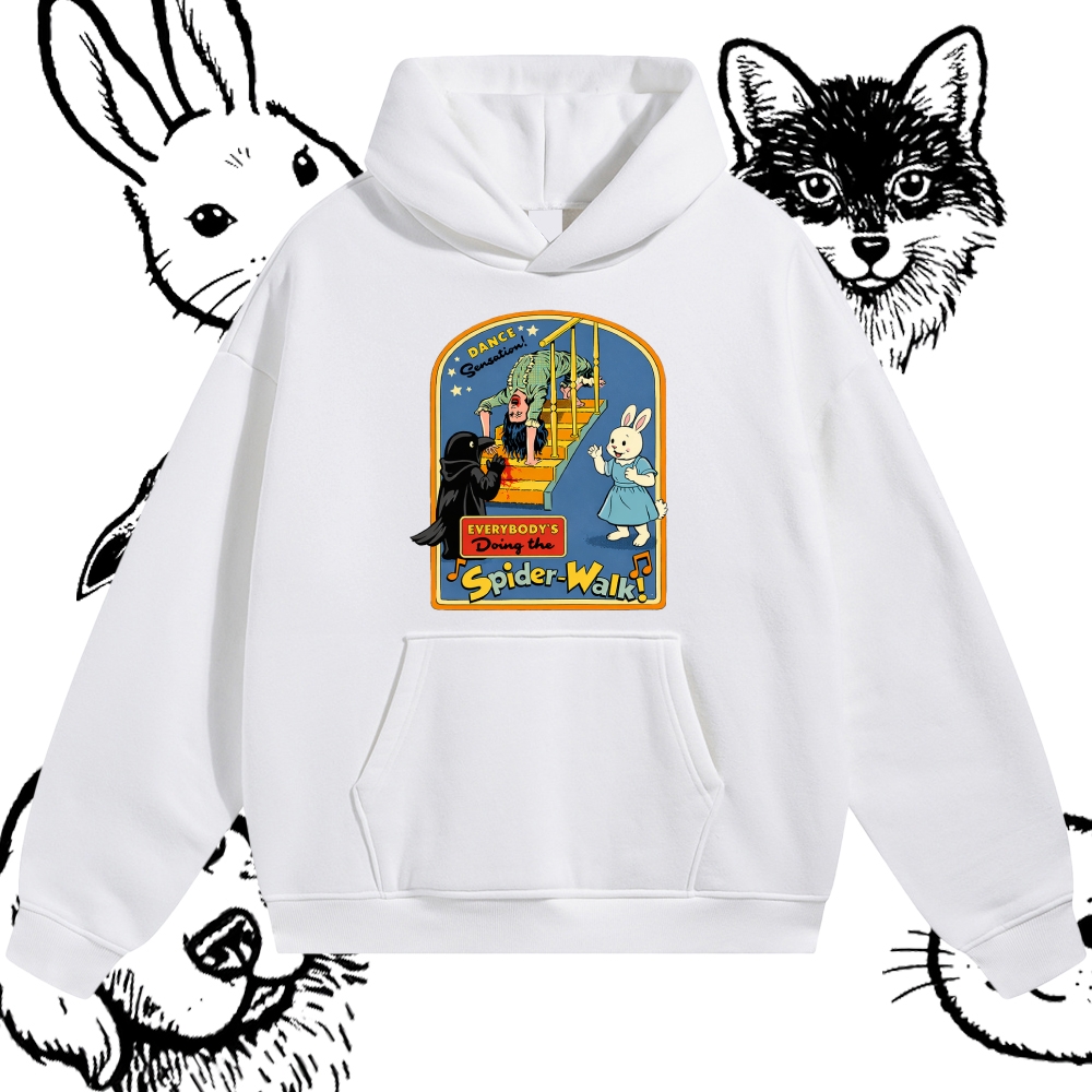 Spider-Walk - Cotton Blend Classic Fit Unisex Hoodie