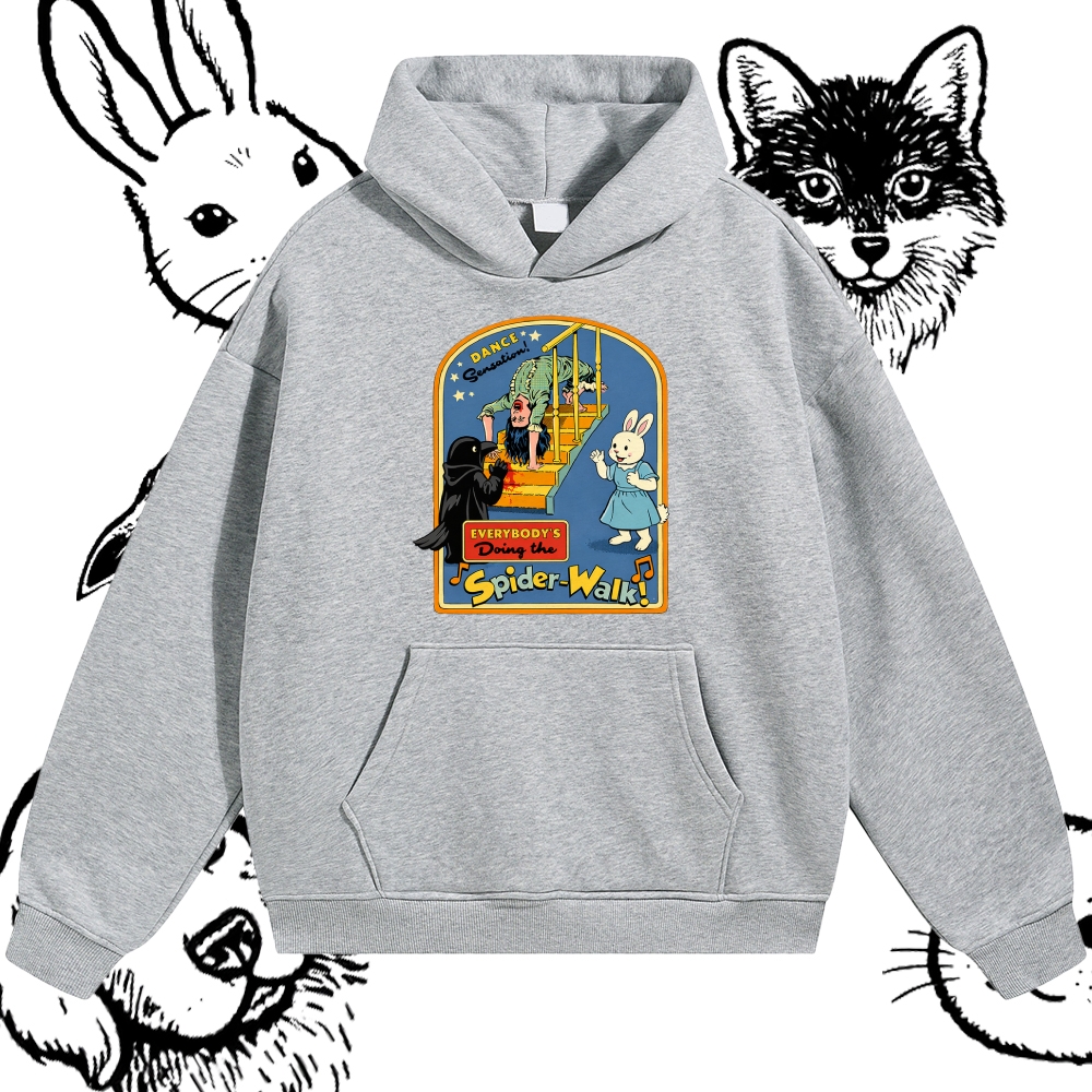 Spider-Walk - Cotton Blend Classic Fit Unisex Hoodie