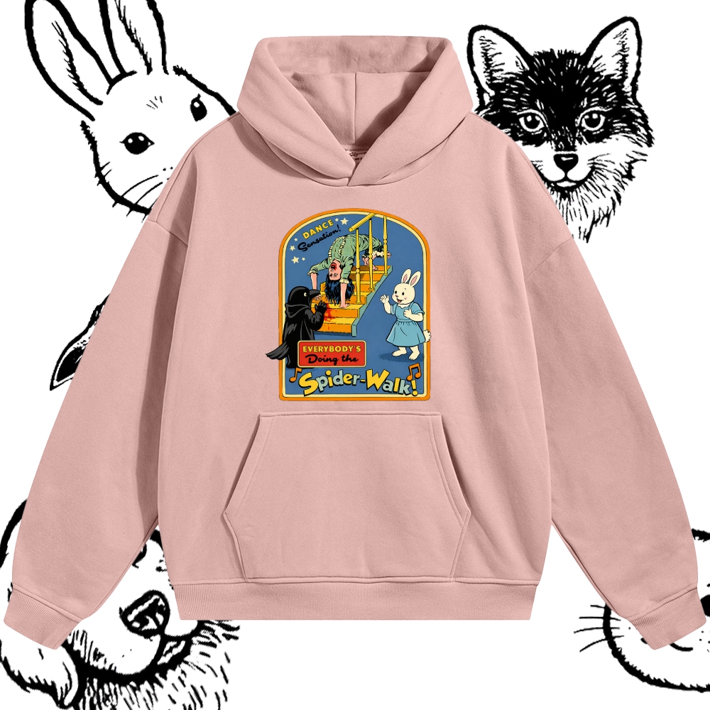 Spider-Walk - Cotton Blend Classic Fit Unisex Hoodie