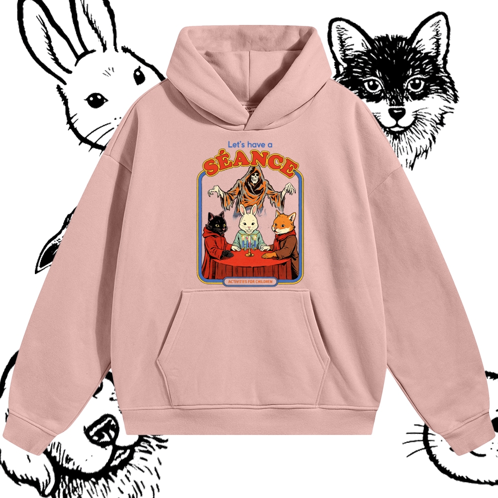 SÉANCE - Cotton Blend Classic Fit Unisex Hoodie