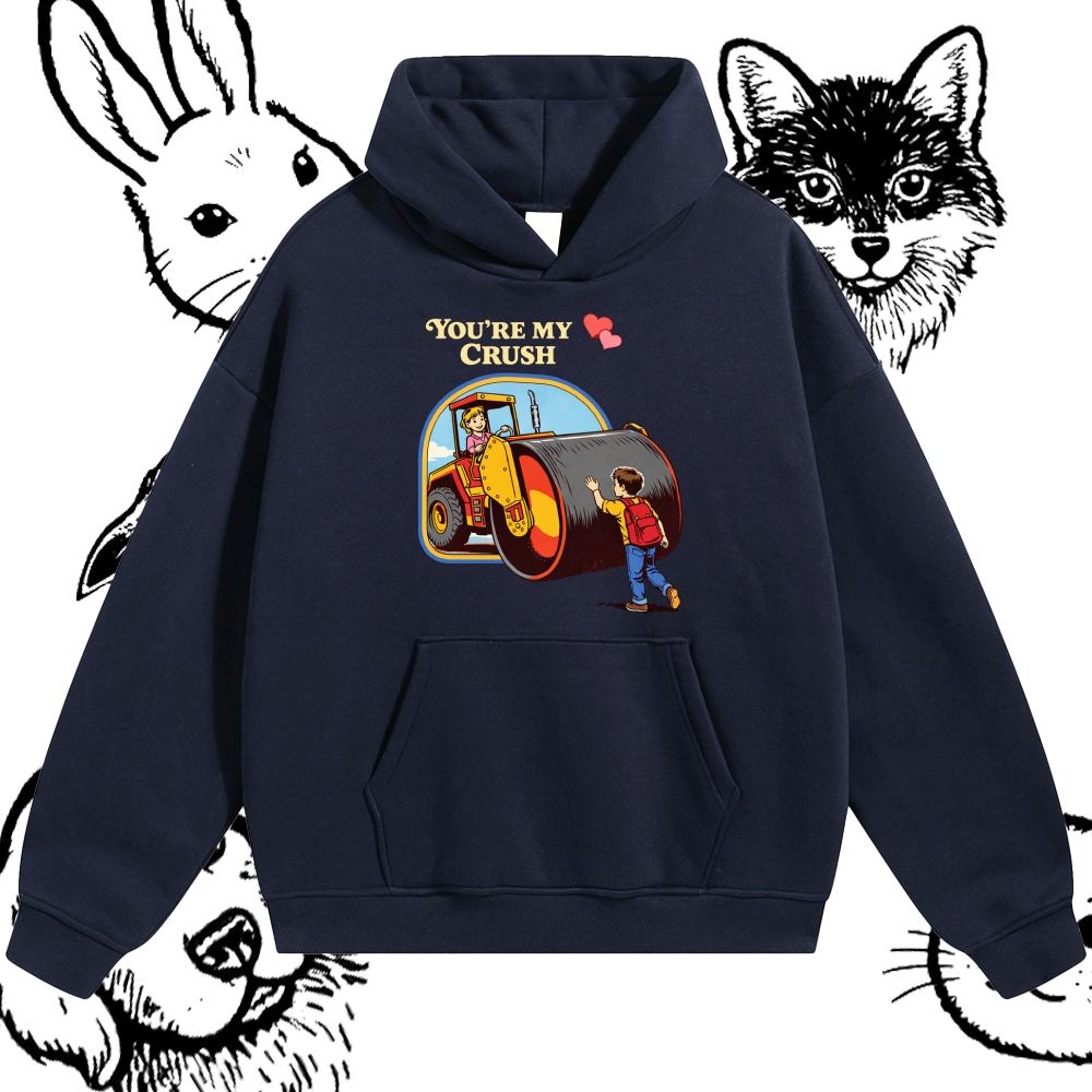 You're My Crush - Cotton Blend Classic Fit Unisex Hoodie