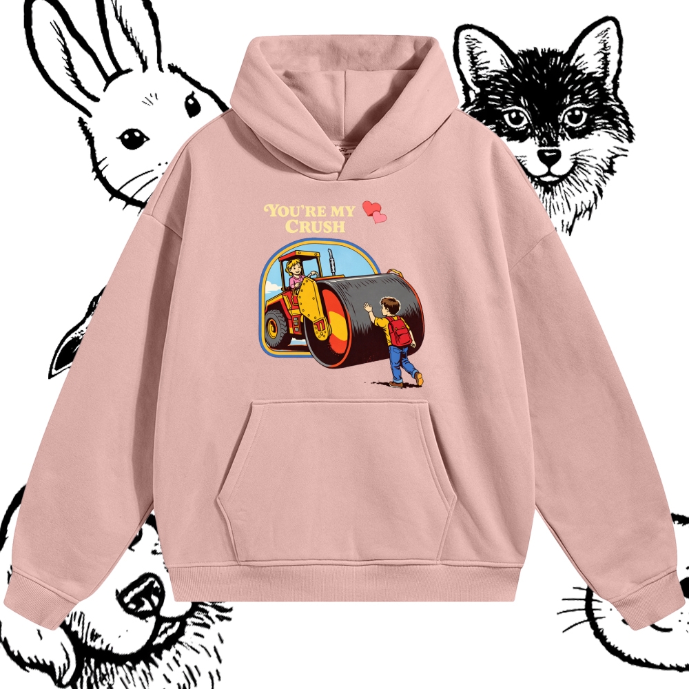 You're My Crush - Cotton Blend Classic Fit Unisex Hoodie
