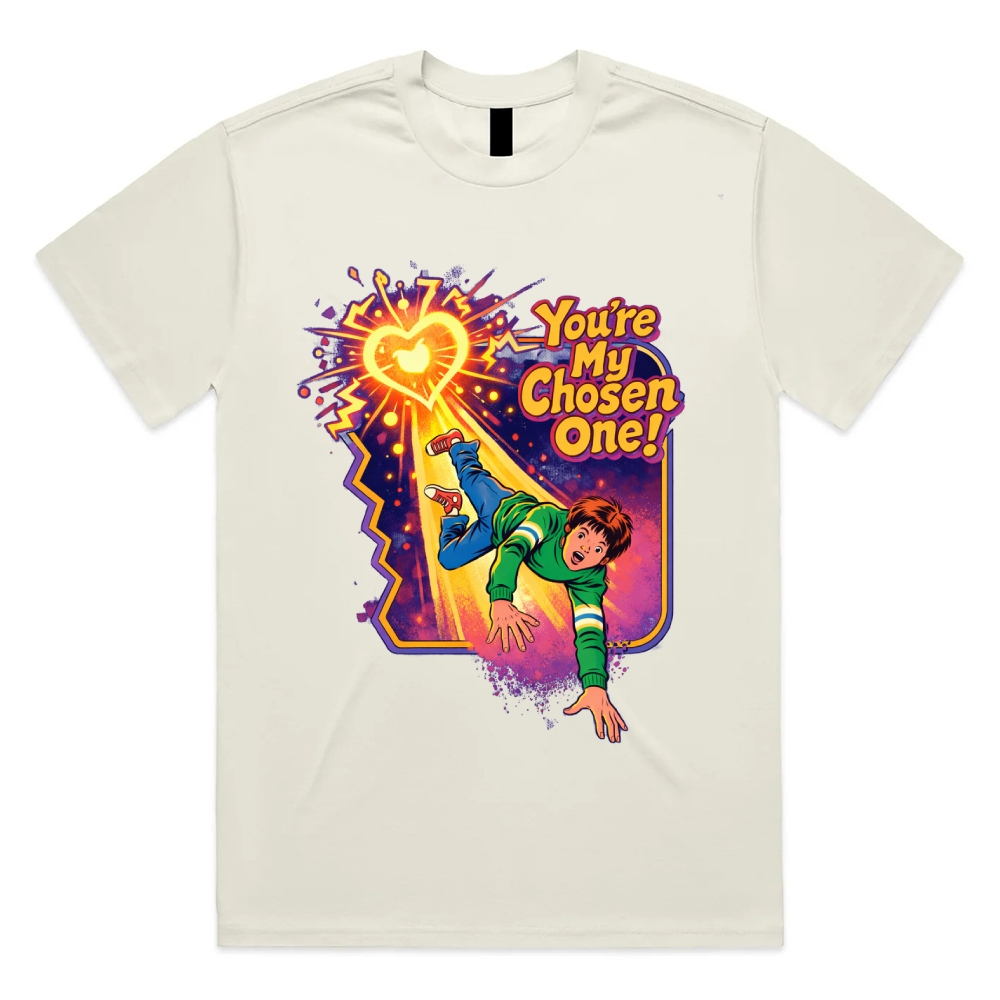 You‘re My Chosen One - Cotton Classic Fit Retro Dark Humor Graphic Tee