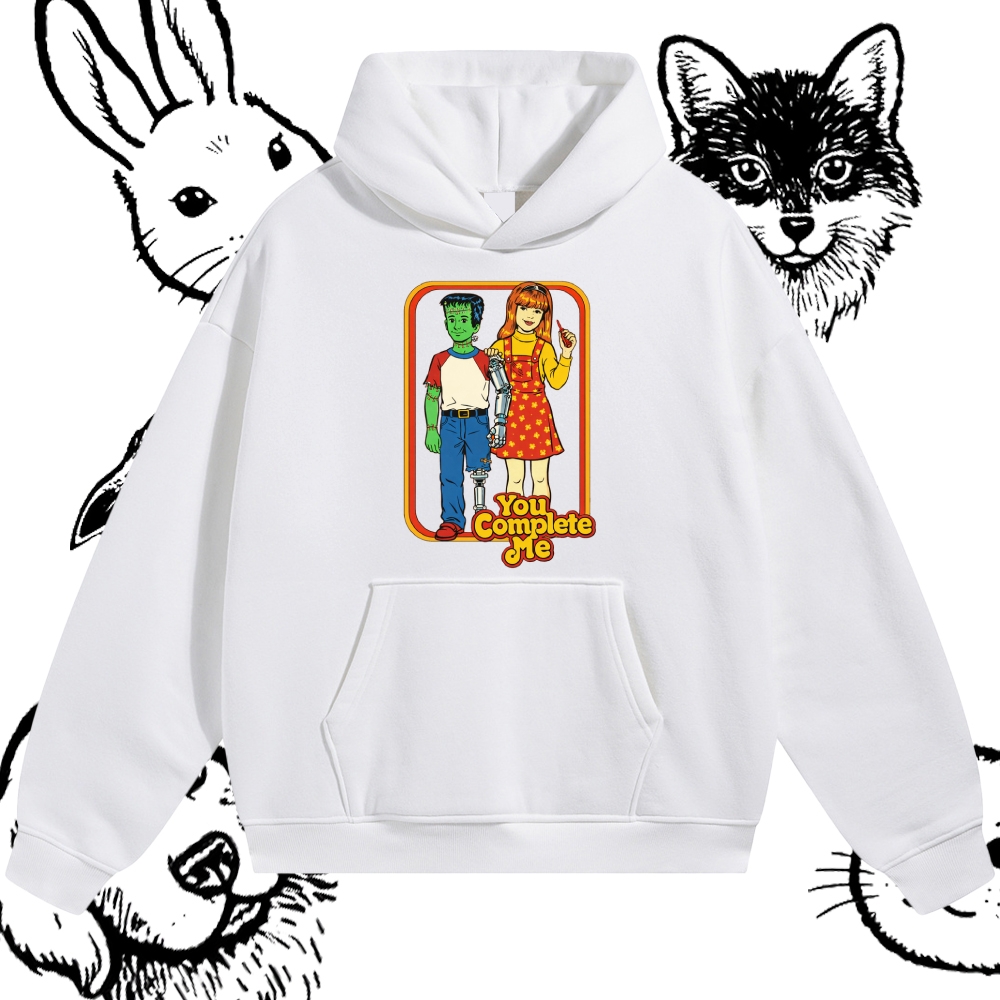 You Complete Me - Cotton Blend Classic Fit Unisex Hoodie