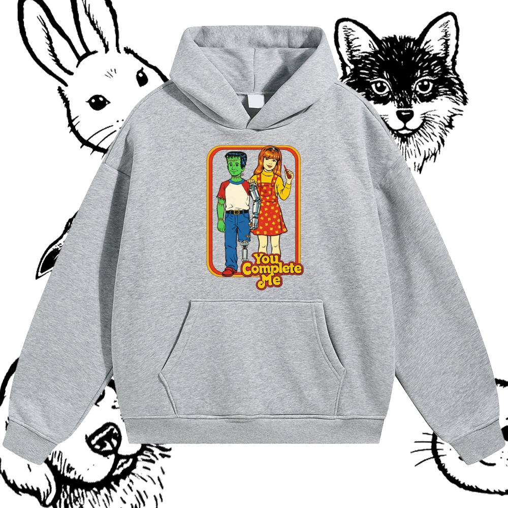 You Complete Me - Cotton Blend Classic Fit Unisex Hoodie