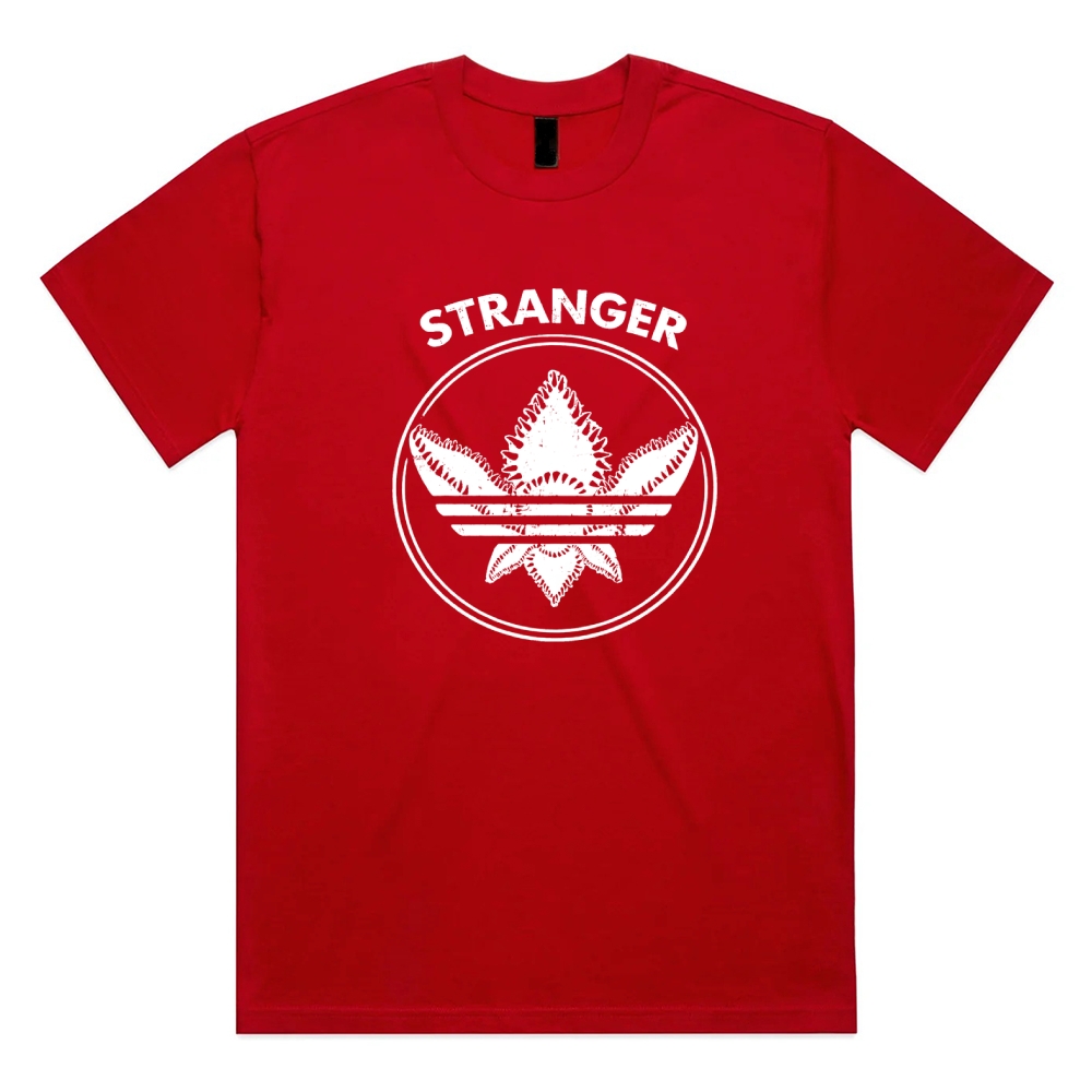 Stranger - Cotton Classic Fit Retro Dark Humor Graphic Tee