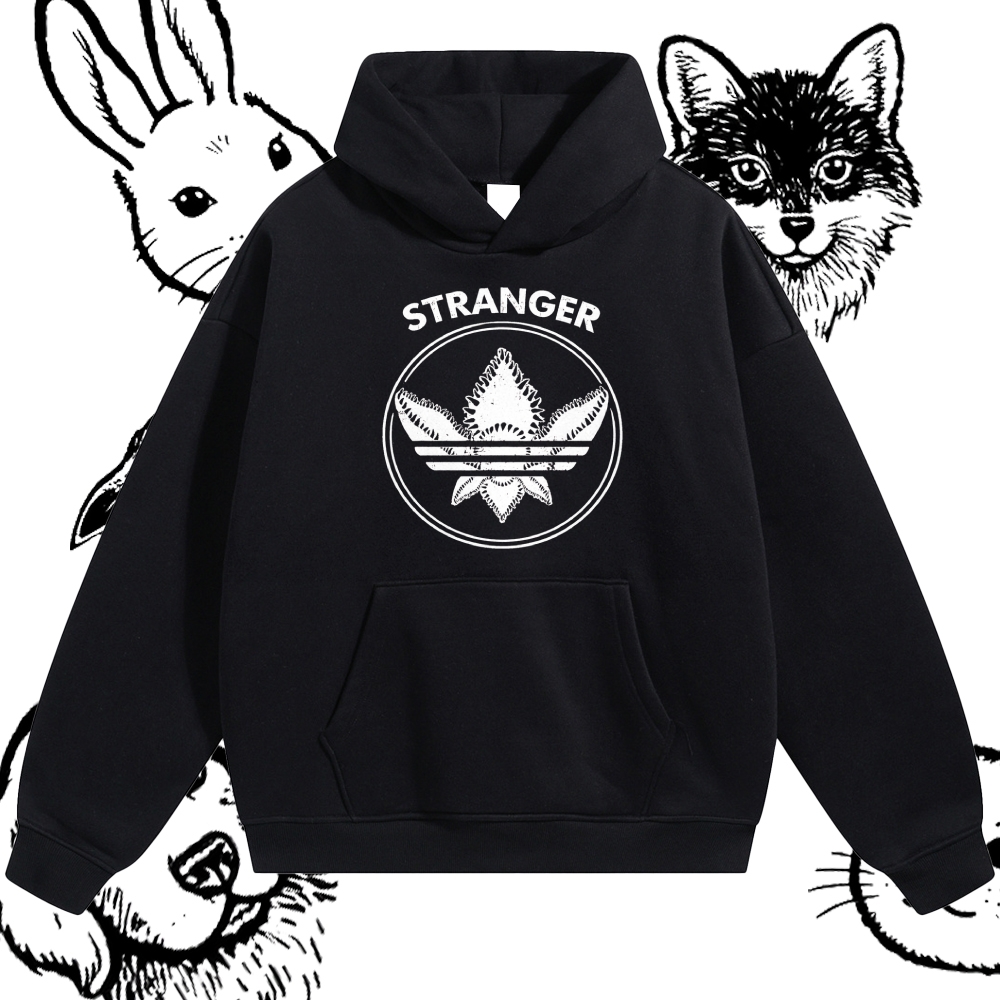 Stranger - Cotton Blend Classic Fit Unisex Hoodie