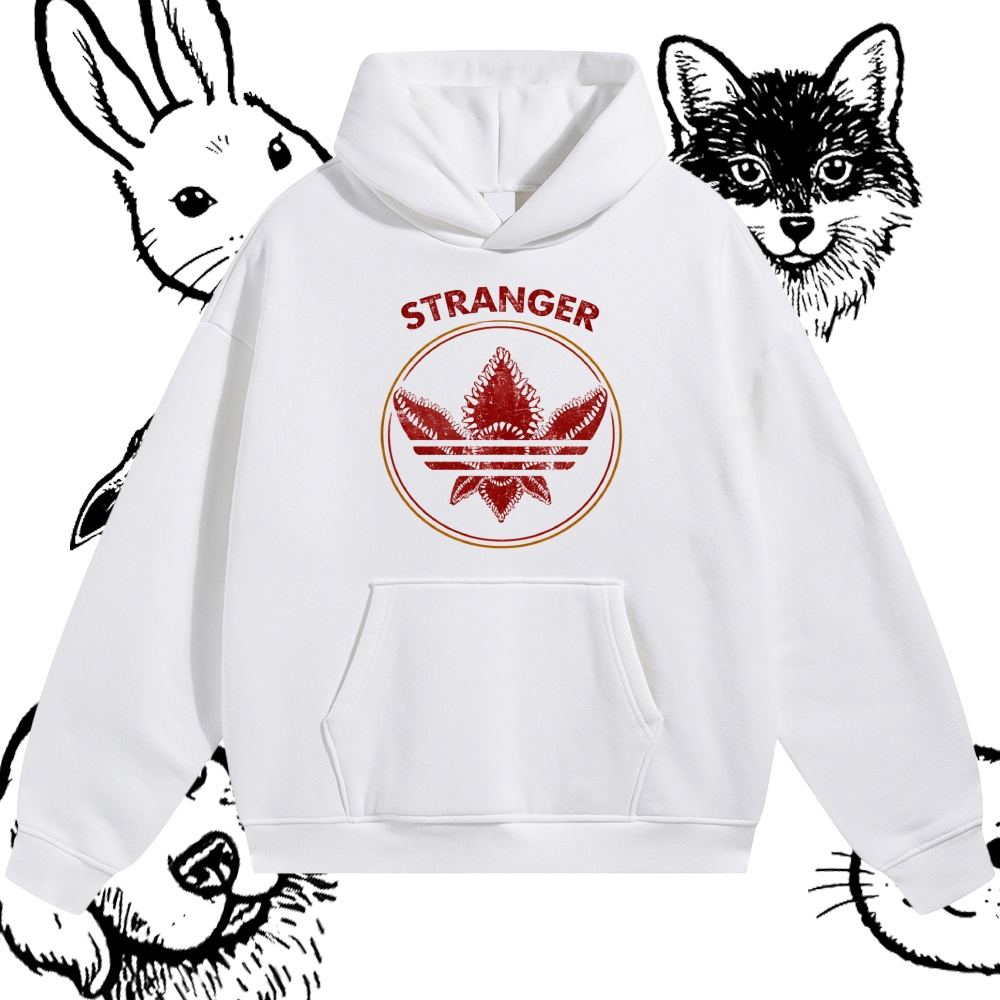 Stranger - Cotton Blend Classic Fit Unisex Hoodie