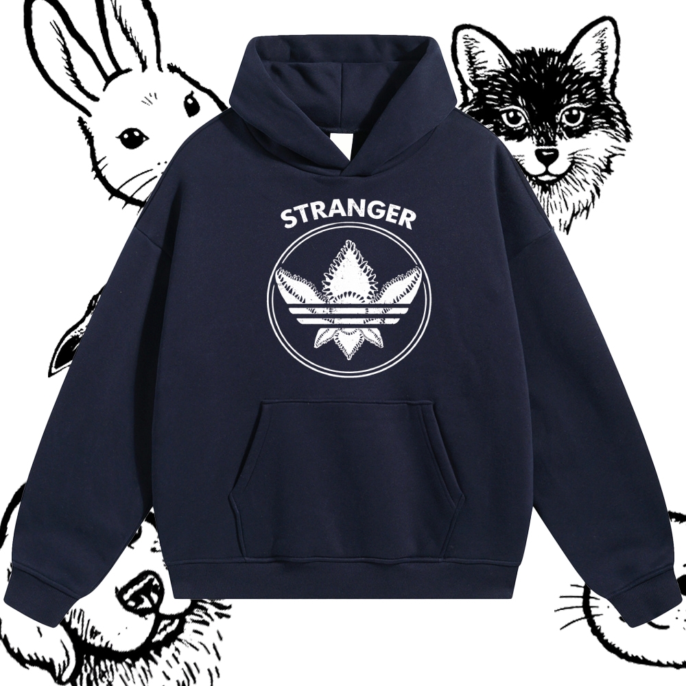 Stranger - Cotton Blend Classic Fit Unisex Hoodie