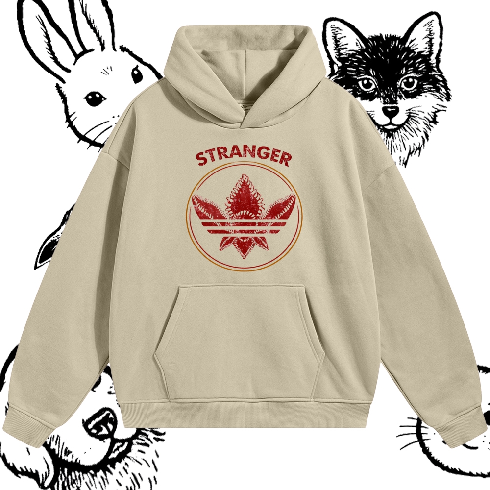 Stranger - Cotton Blend Classic Fit Unisex Hoodie