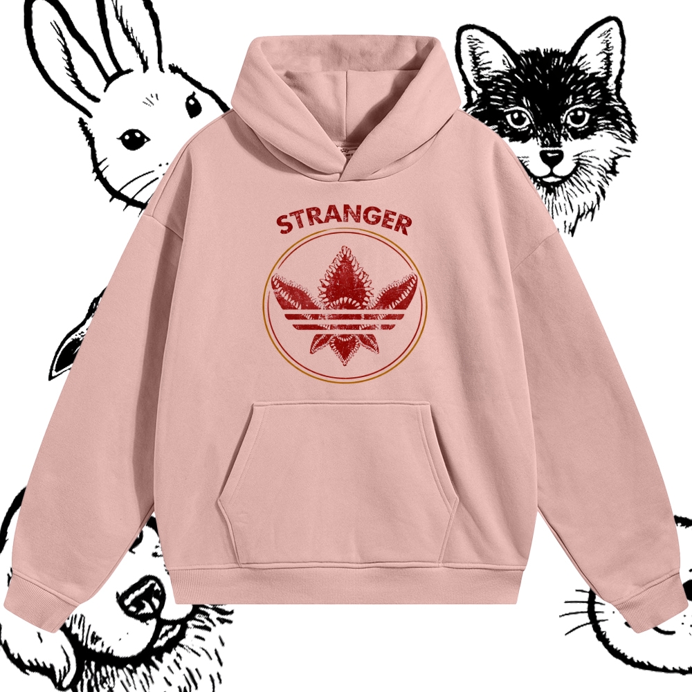 Stranger - Cotton Blend Classic Fit Unisex Hoodie