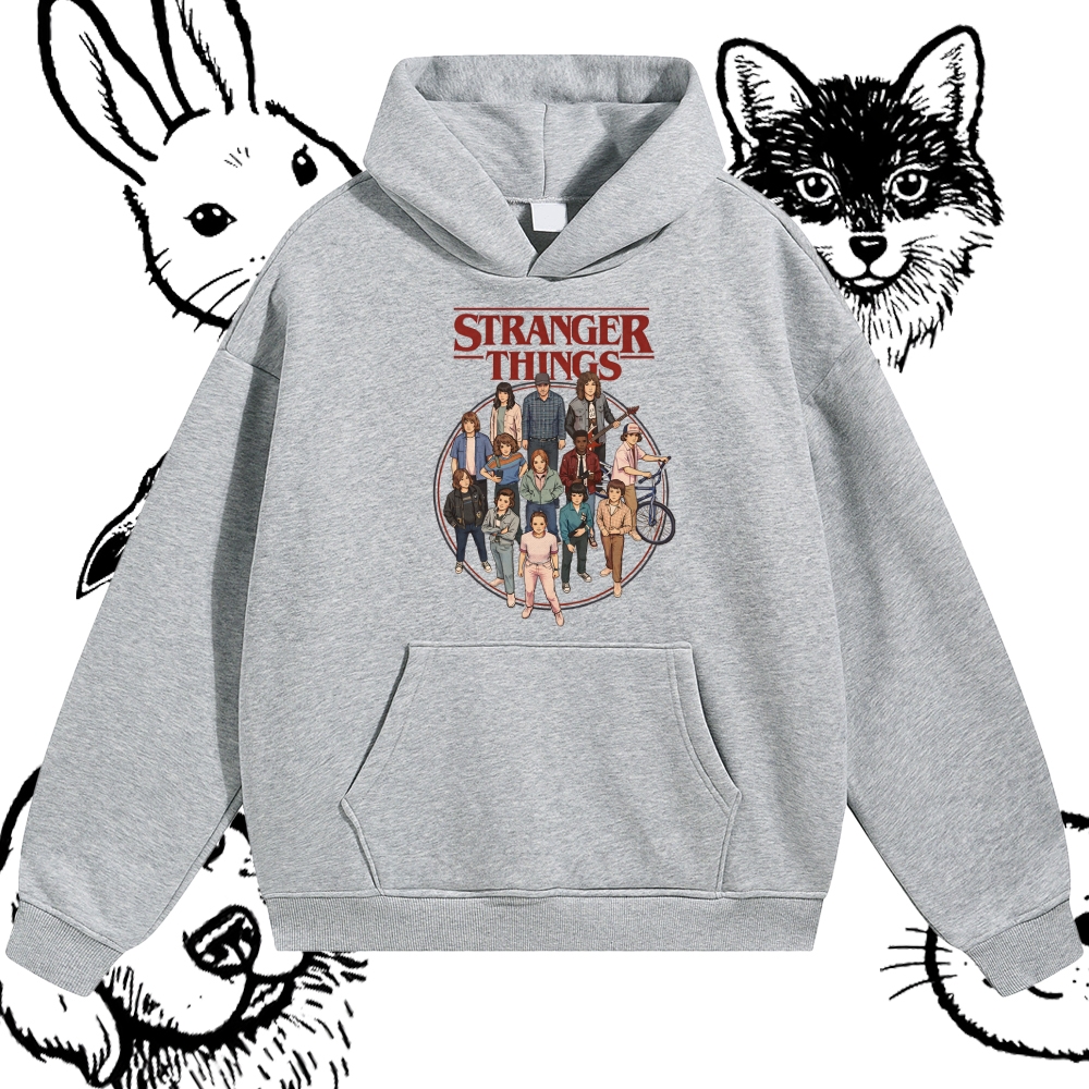 Stranger Things - Cotton Blend Classic Fit Unisex Hoodie