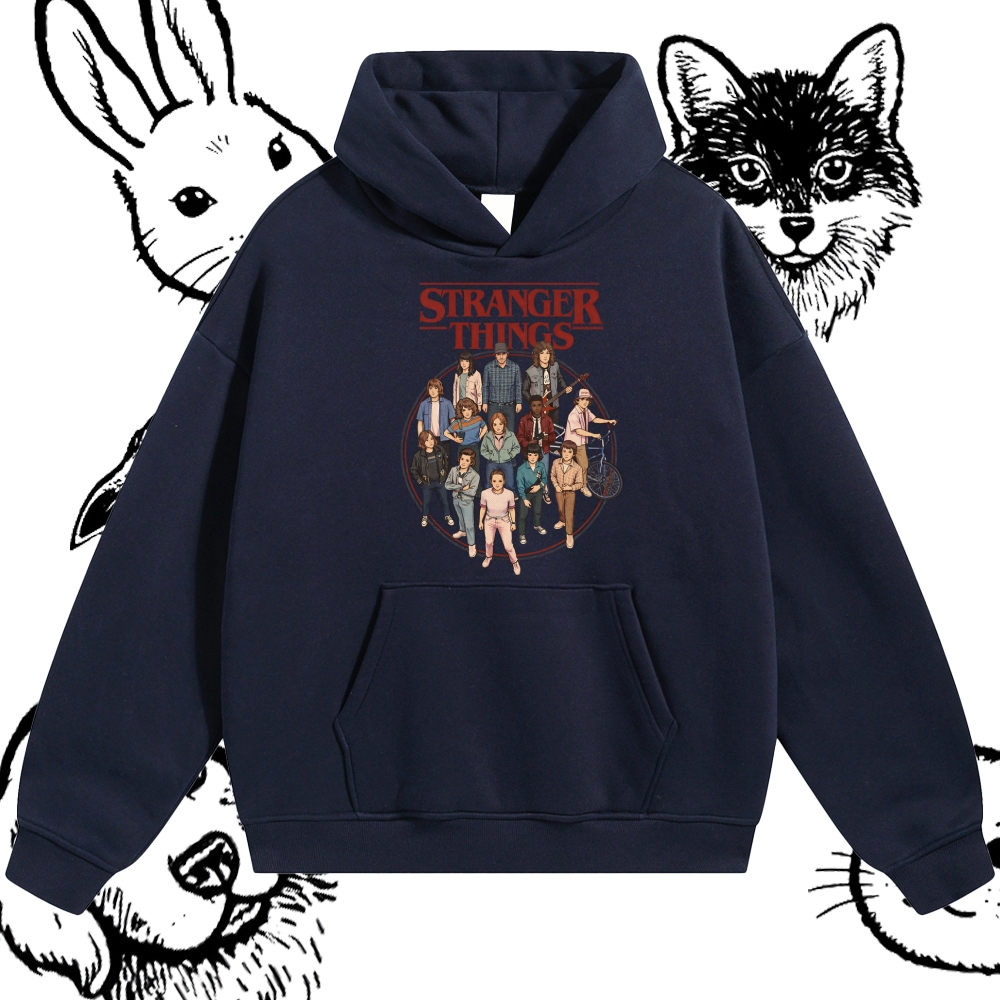 Stranger Things - Cotton Blend Classic Fit Unisex Hoodie